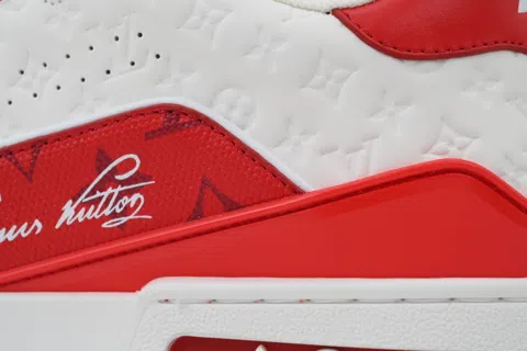 Louis Vuitton Trainer White/Red – photo 5