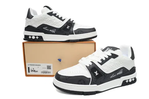 Louis Vuitton Trainer White/Black – photo 7