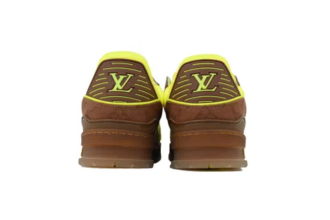 Louis Vuitton Trainer Yellow/Brown – photo 3