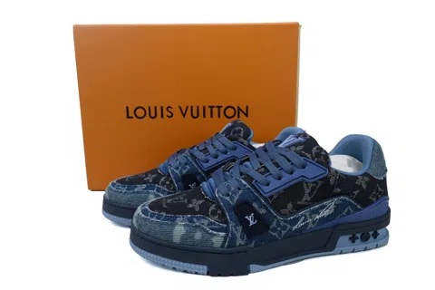 Louis Vuitton Trainer Blue Denim – photo 7