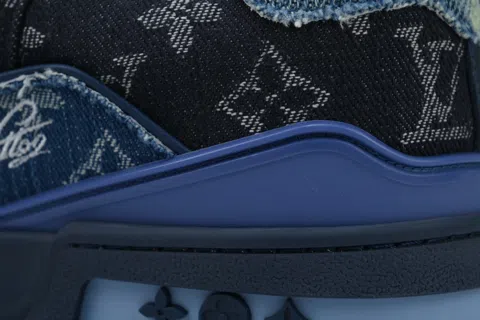 Louis Vuitton Trainer Blue Denim – photo 5
