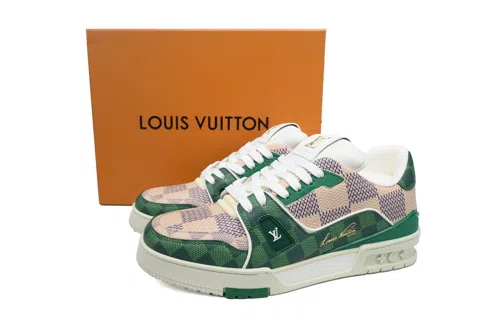Louis Vuitton Trainer White/Green – photo 7