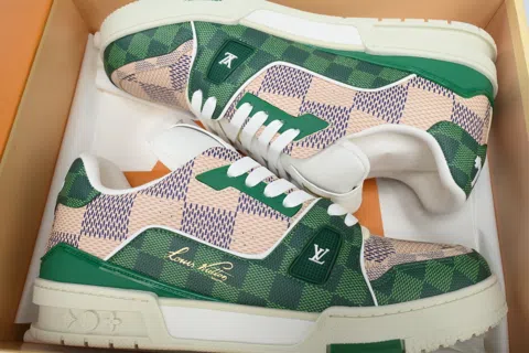 Louis Vuitton Trainer White/Green – photo 8