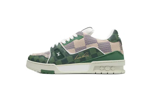 Louis Vuitton Trainer White/Green