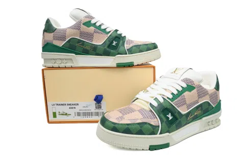 Louis Vuitton Trainer White/Green – photo 6