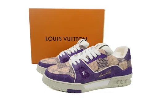 Louis Vuitton Trainer White/Purple – photo 6