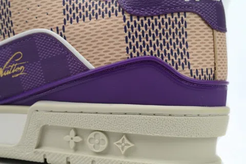 Louis Vuitton Trainer White/Purple – photo 5