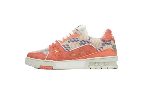 Louis Vuitton Trainer White/Orange