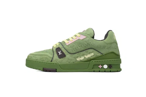 Louis Vuitton Trainer Green