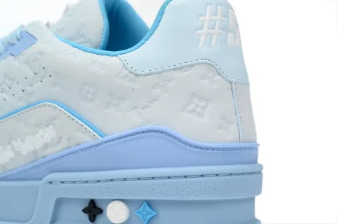 Louis Vuitton Trainer Light Blue – photo 5