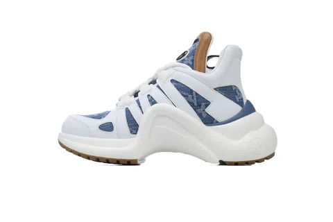 White/Blue Denim