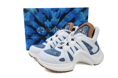 Louis Vuitton Archlight White/Blue Denim – photo 6