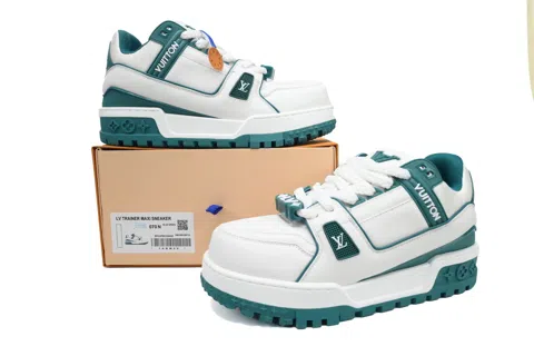 Louis Vuitton Trainer White/Green – photo 7