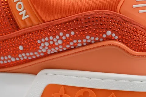 Louis Vuitton Trainer White/Orange – photo 5