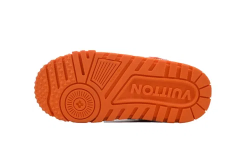 Louis Vuitton Trainer White/Orange – photo 4