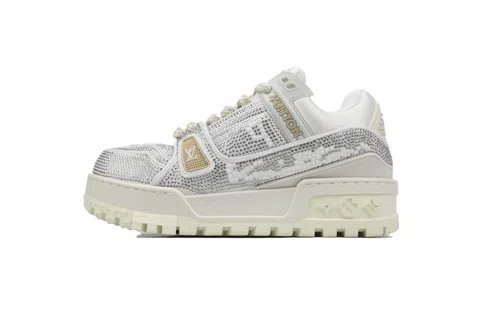 Louis Vuitton Trainer White/Khaki
