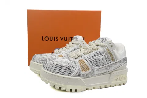 Louis Vuitton Trainer White/Khaki – photo 6
