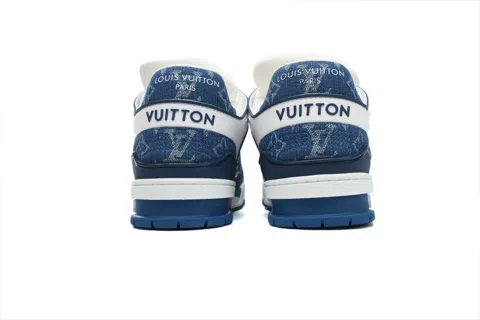 Louis Vuitton Trainer White/Blue Denim – photo 3