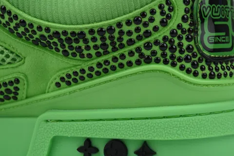 Louis Vuitton Skate Green Crystal – photo 5