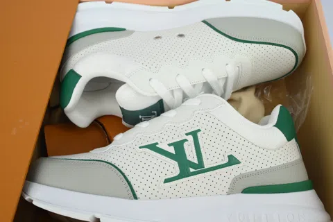 Louis Vuitton Running Shoes Green – photo 8