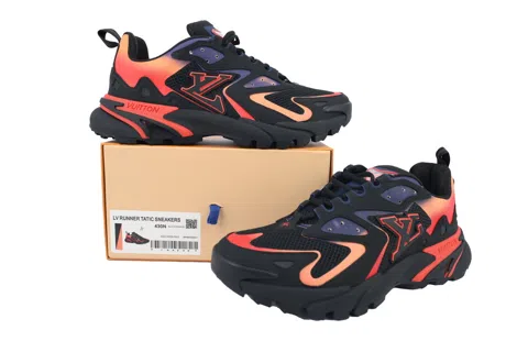 Louis Vuitton Runner Tatic Black/Orange – photo 7