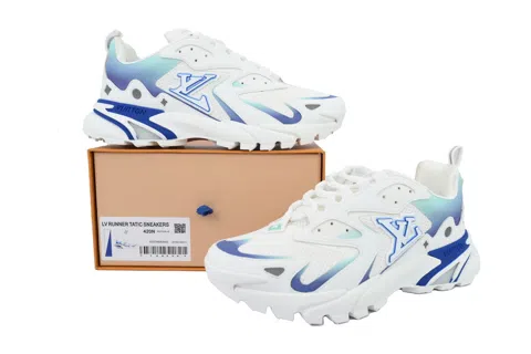 Louis Vuitton Runner Tatic White/Blue – photo 7