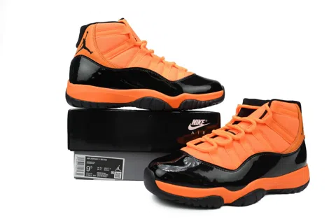 Air Jordan 11 Black Orange – photo 6