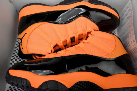 Air Jordan 11 Black Orange – photo 8