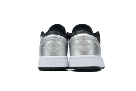 Air Jordan 1 Low Black/Silver – photo 3