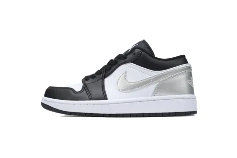 Air Jordan 1 Low Black/Silver