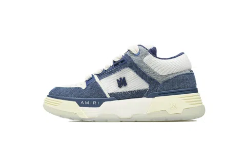 AMIRI Bone Runner Denim Blue