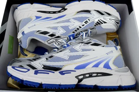 Off-White Be Right Back White/Royal Blue – photo 8