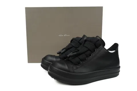 Rick Owens Sneakers Triple Black – photo 6