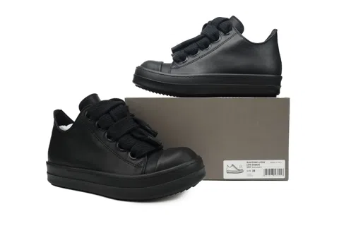 Rick Owens Sneakers Triple Black – photo 7