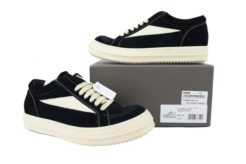 Rick Owens Vintage Low Black Milk White – photo 6