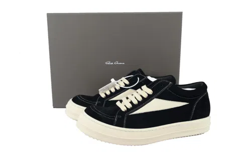 Rick Owens Vintage Low Black Milk White – photo 7