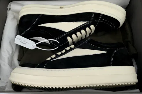 Rick Owens Vintage Low Black Milk White – photo 8