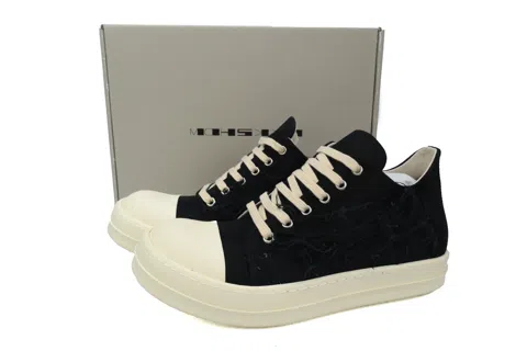 Rick Owens Sneakers Black Milk – photo 7