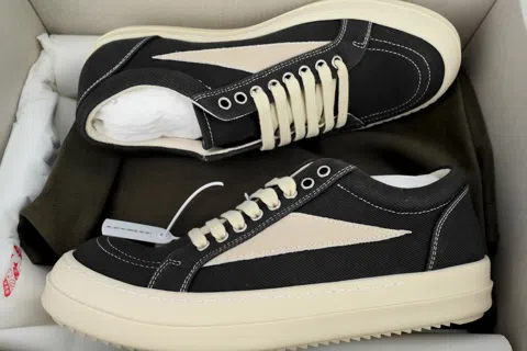 Rick Owens Sneakers Black/White – photo 8