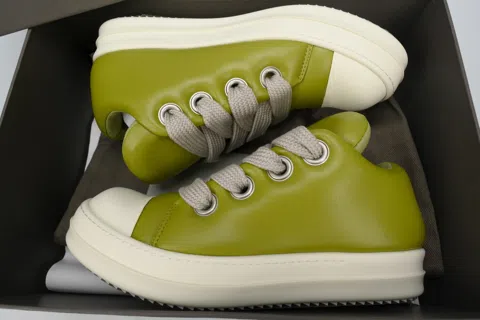 Rick Owens Jumbo Lace Light Green – photo 8