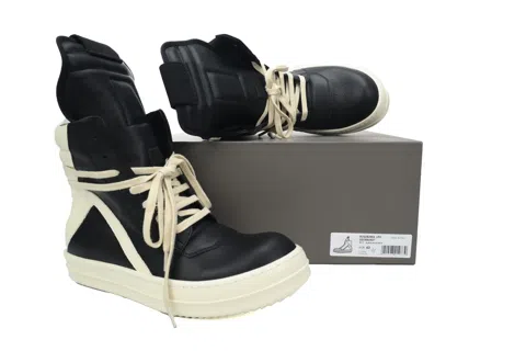 Rick Owens Geobasket Black/White – photo 7