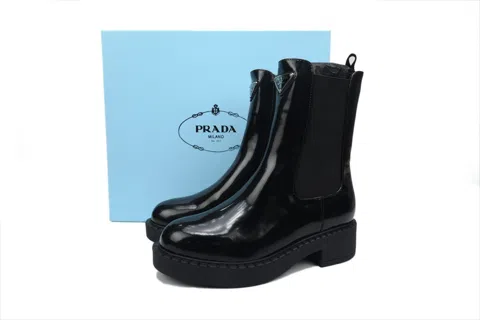 Prada Boots Black Patent – photo 6