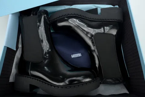 Prada Boots Black Patent – photo 8