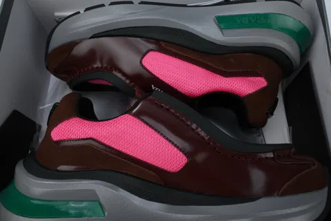 Prada Running Shoes Black/Burgundy – photo 8