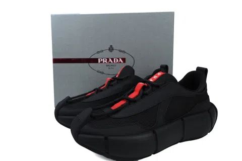 Prada Running Shoes Black/Red – photo 6