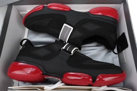 Prada Sneakers Black/Red – photo 8