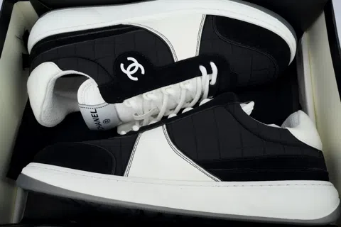 Chanel Running Shoes Black/White – photo 8