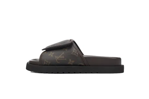 Louis Vuitton Pool Pillow Comfort Mule Coffee Monogram