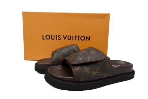 Louis Vuitton Pool Pillow Comfort Mule Coffee Monogram – photo 7
