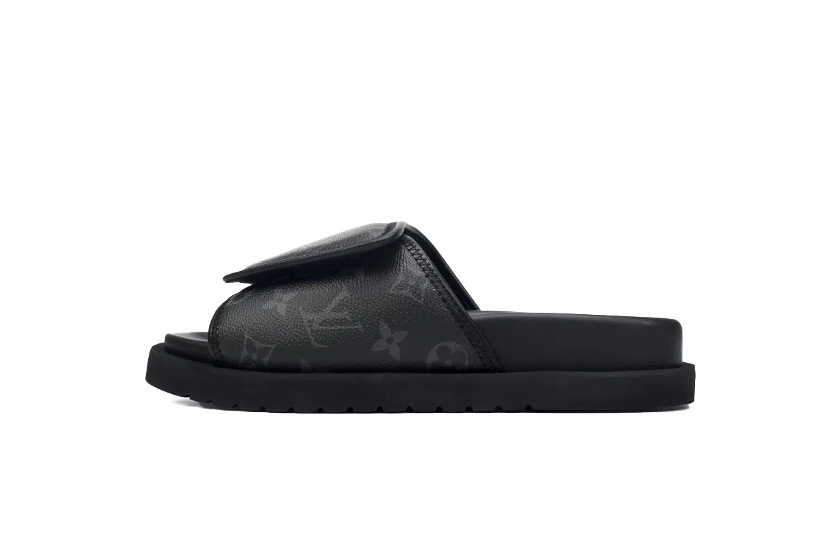 Louis Vuitton Pool Pillow Comfort Mule Black Monogram – photo 1